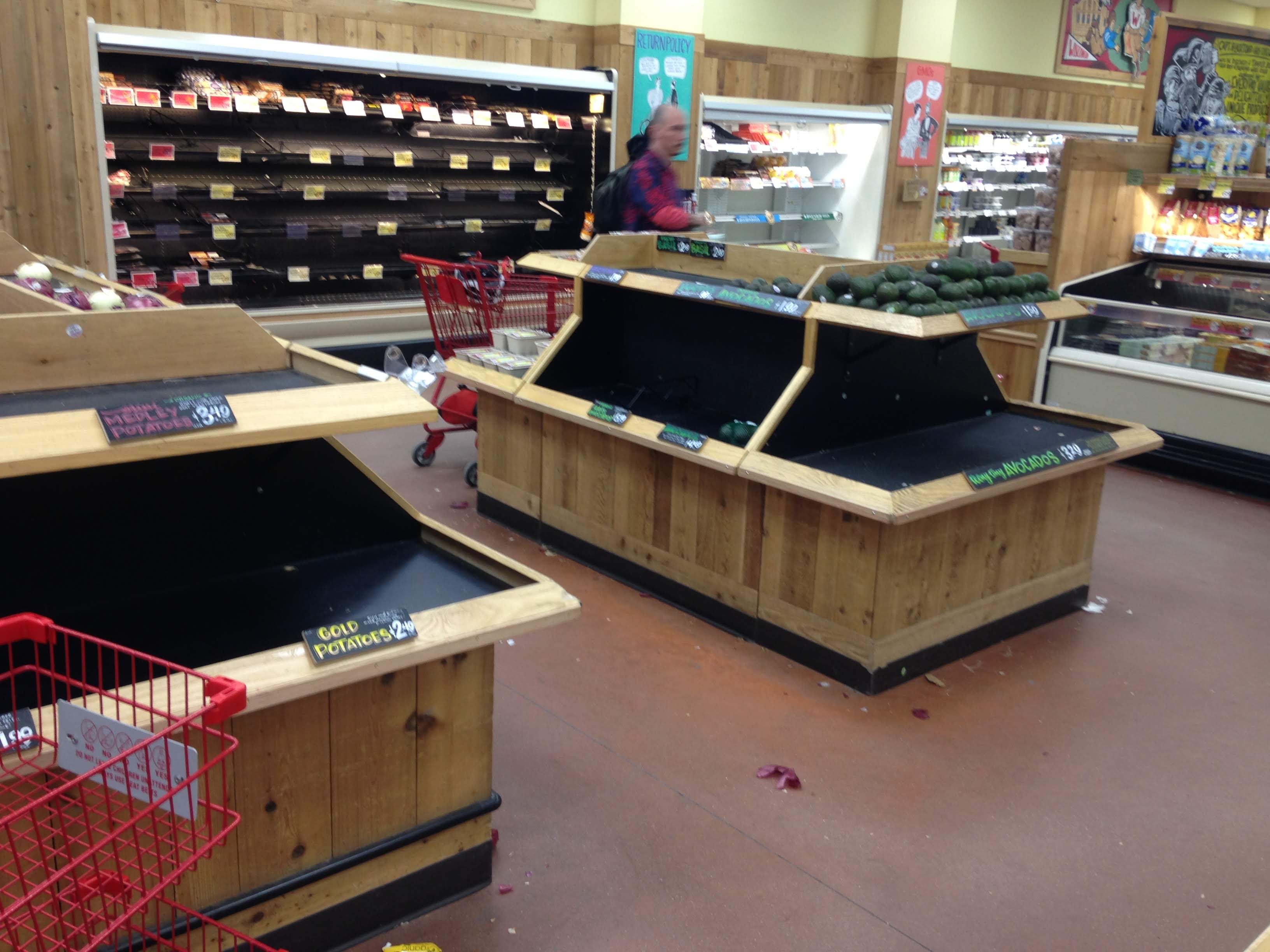 Trader Joe's panic-buying